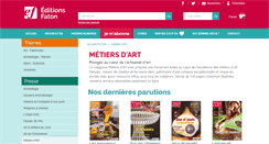Desktop Screenshot of metiersdart-magazine.com